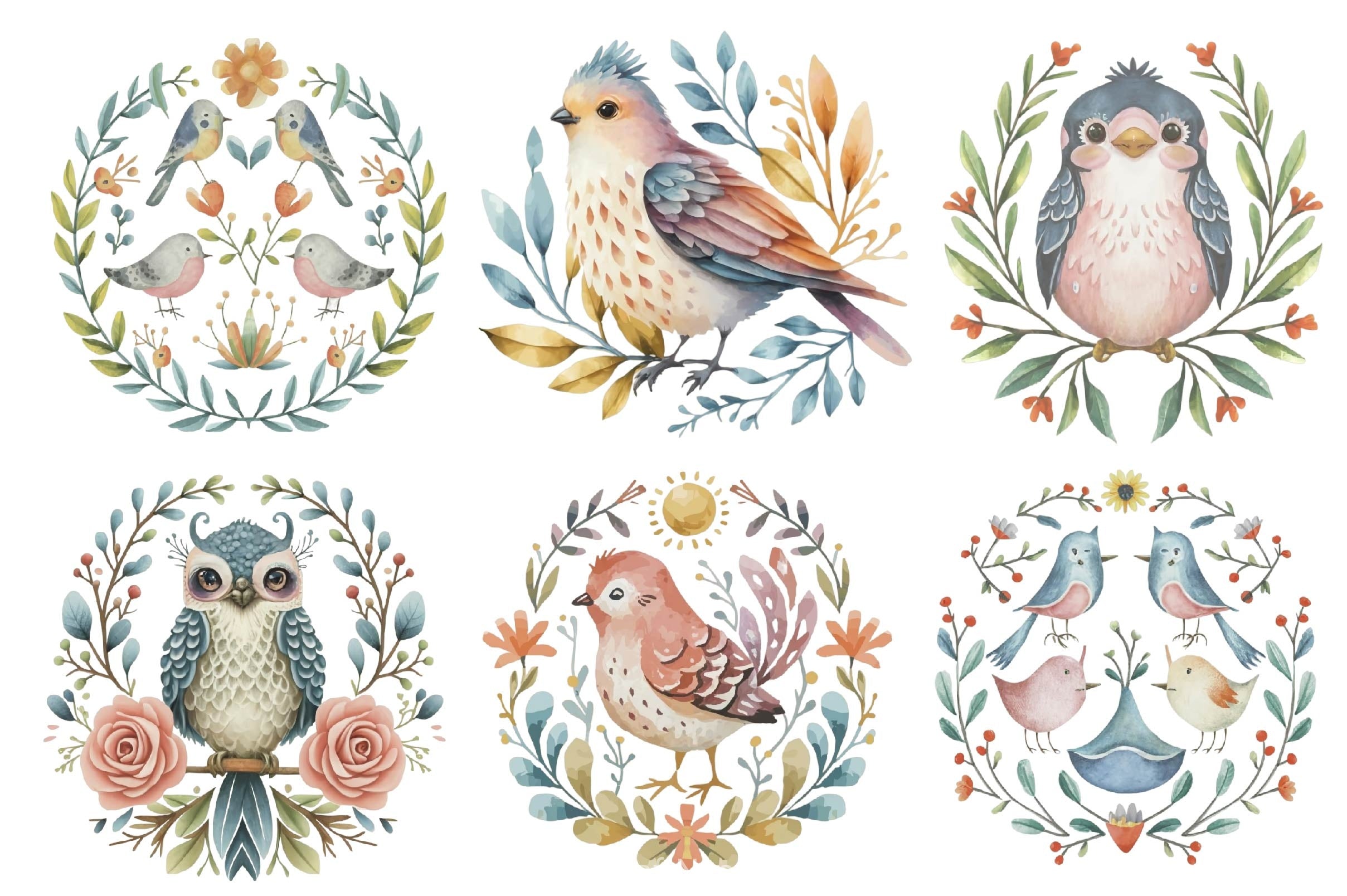Birds Clipart Bundle