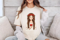 Beautiful Girl Heart Clipart Bundle - CraftNest - Digital Crafting and Art