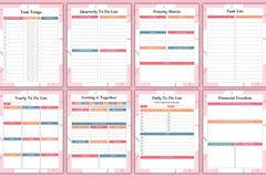 ADHD Brain Dump Worksheets for Focus and Organization - CraftNest - Digital Crafting and Art