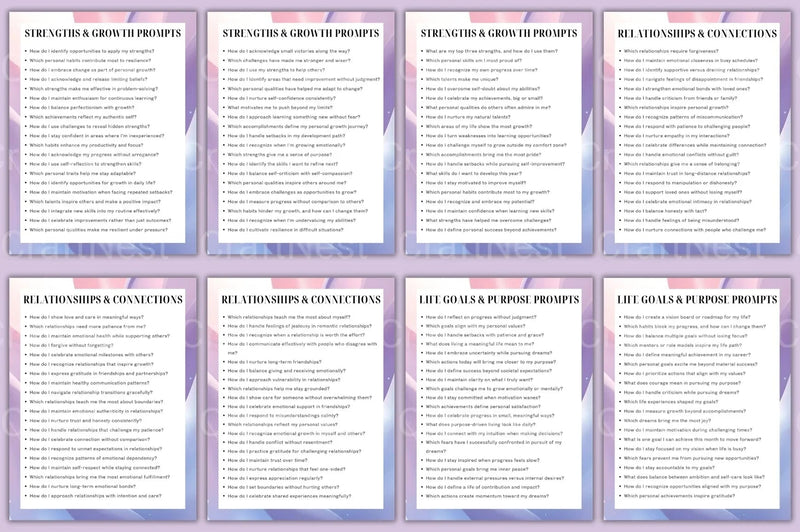 Self Discovery Prompt Vault - CraftNest - Digital Crafting and Art