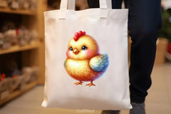 Cute Baby Chicken Clipart Bundle - CraftNest - Digital Crafting and Art