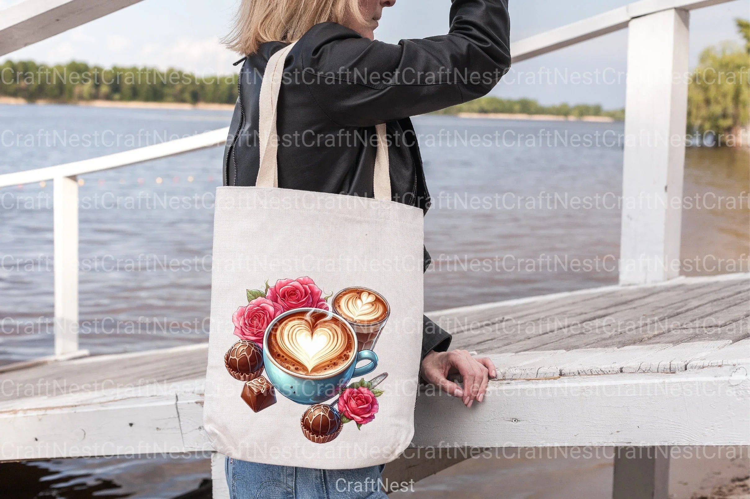 Valentine Coffee Cup Clipart Bundle 99 - CraftNest - Digital Crafting and Art