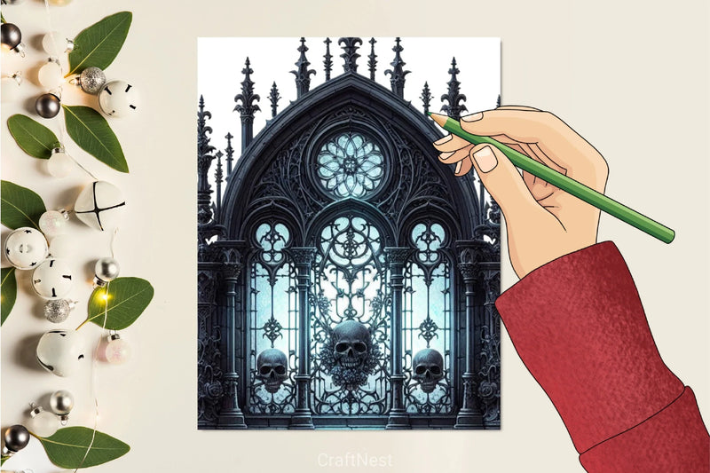 Halloween Window Clipart Bundle - CraftNest - Digital Crafting and Art