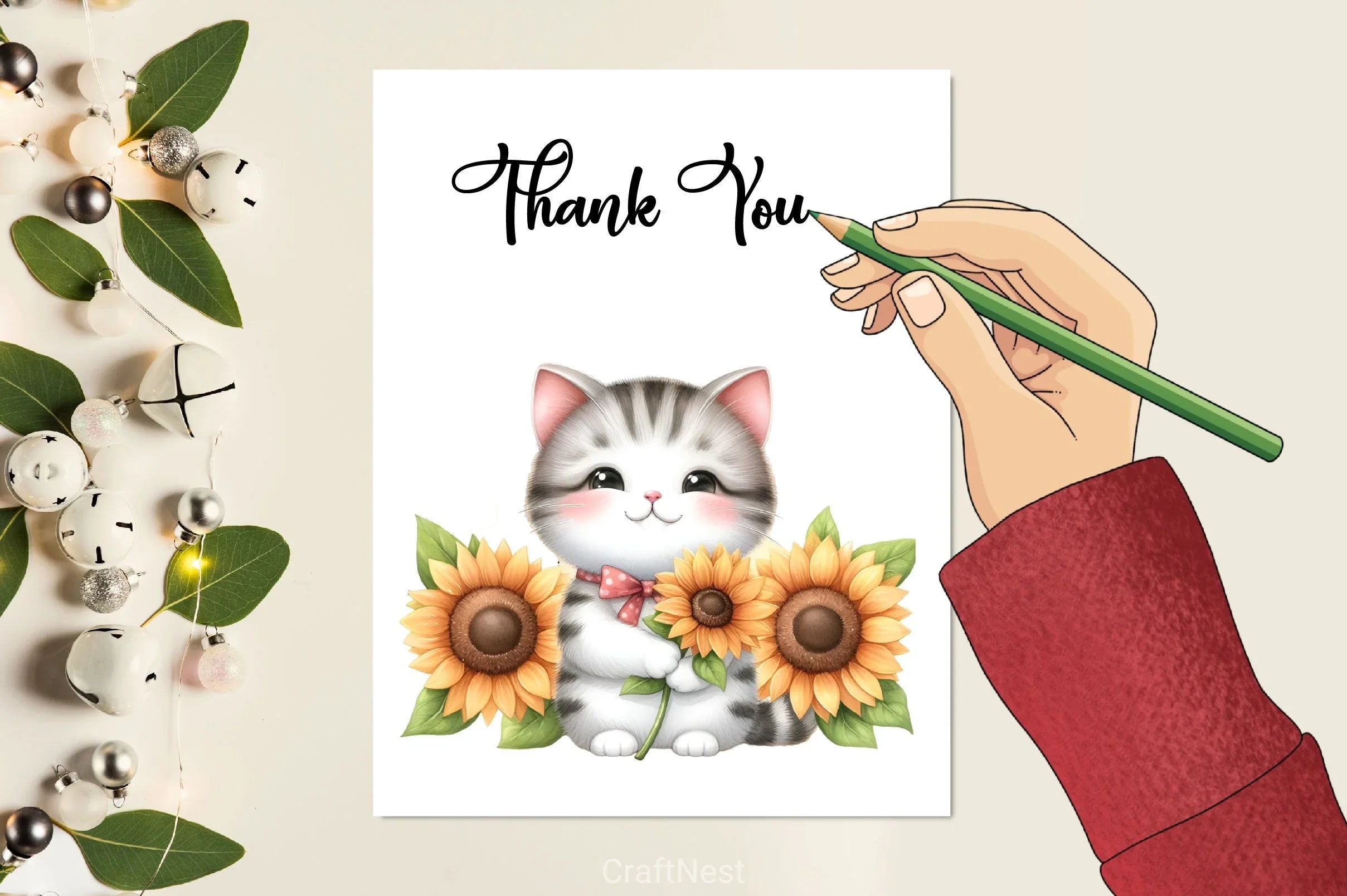 Sunflower Animals Clipart Bundle 22 - CraftNest - Digital Crafting and Art