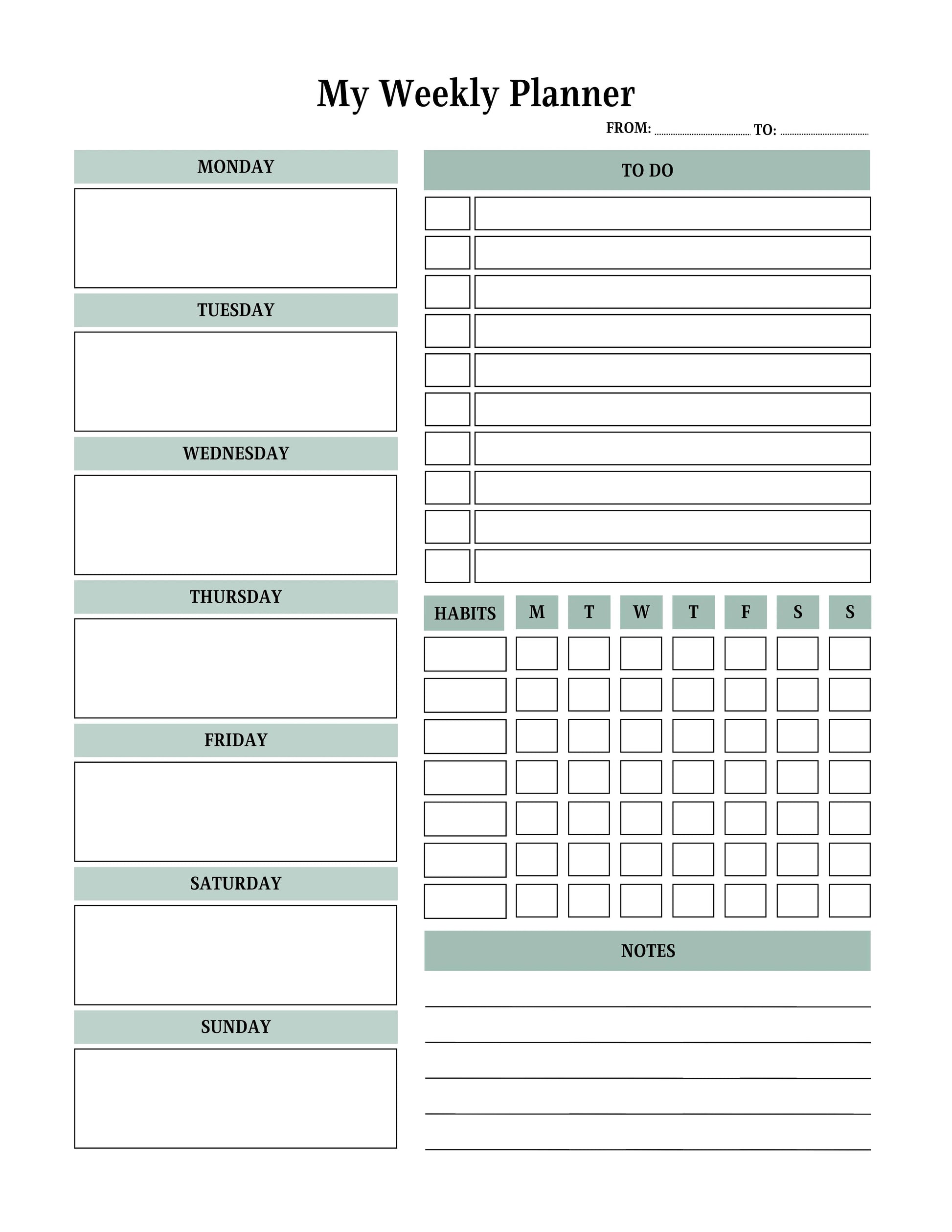 Planner and Calendar KDP Planner - CraftNest - Digital Crafting and Art