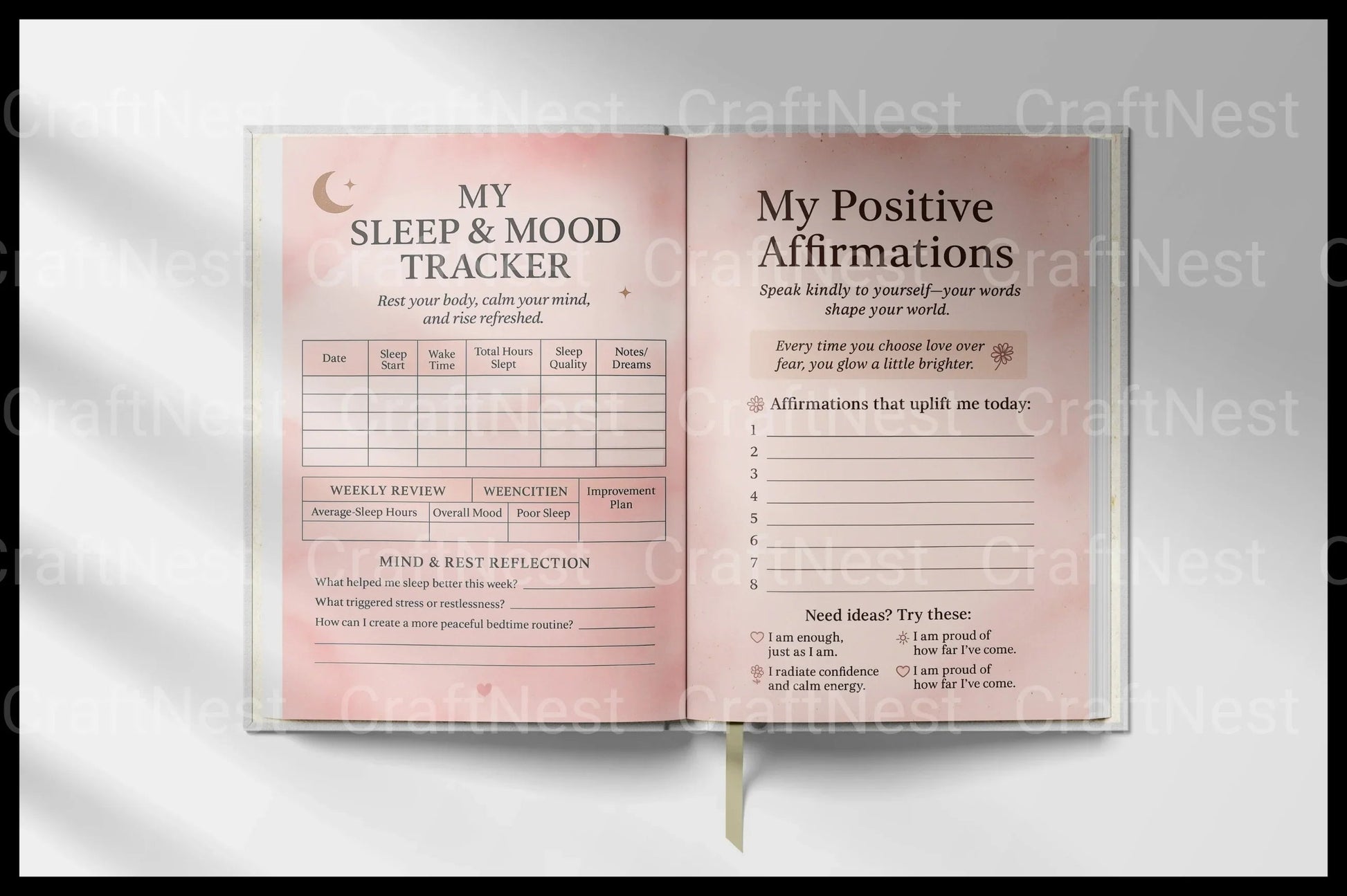 The Ultimate Glow Planner - CraftNest - Digital Crafting and Art