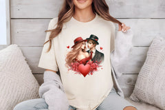 Valentine Romantic Couple Clipart Bundle 8 - CraftNest - Digital Crafting and Art