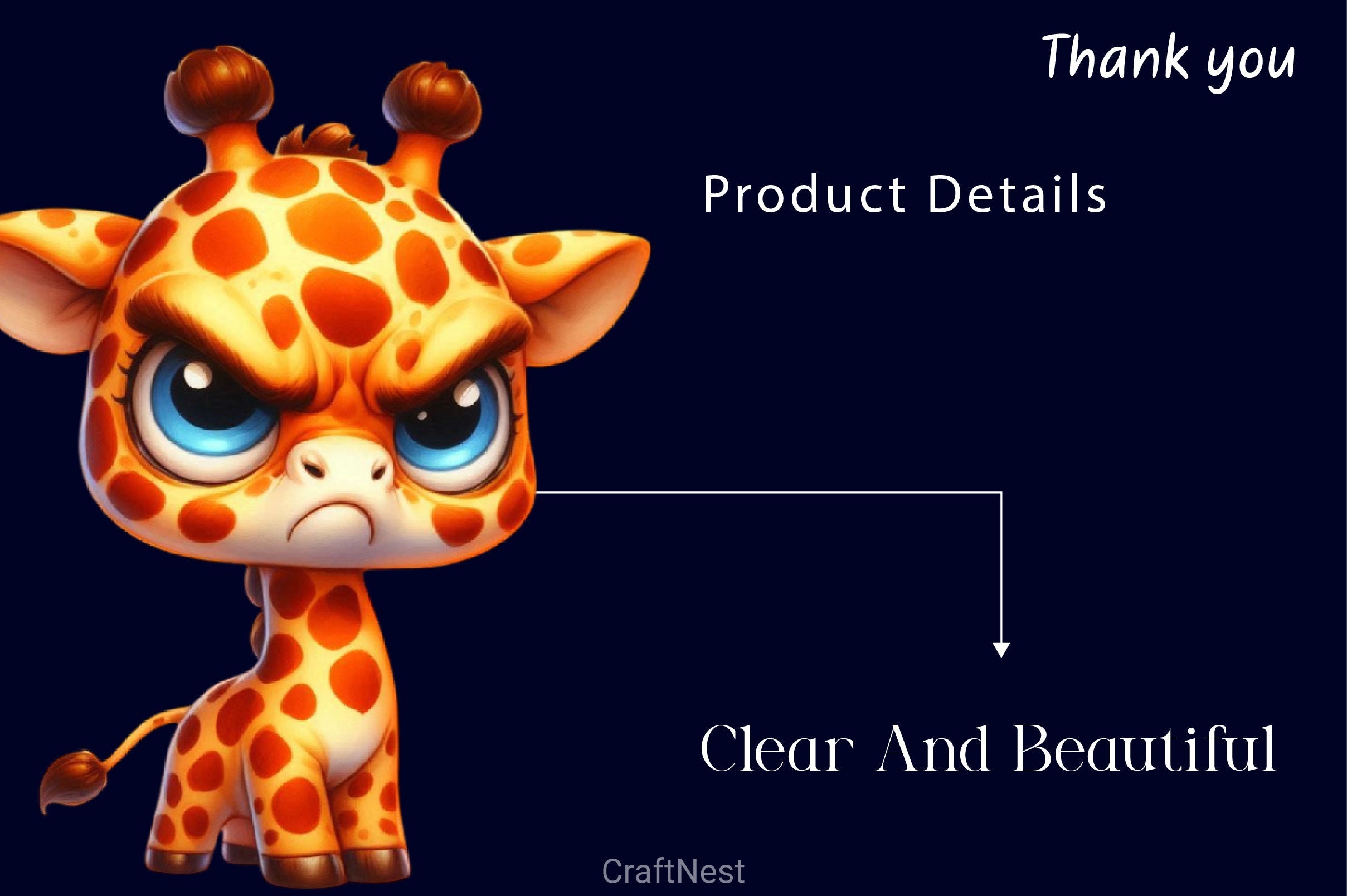 Funny Grumpy Animals Clipart Bundle 3