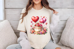 Valentine Cake Clipart Bundle - CraftNest - Digital Crafting and Art