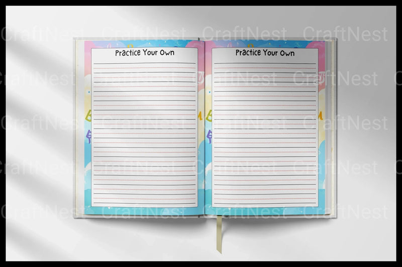 Cursive Handwriting Practice for Kids - CraftNest - Digital Crafting and Art
