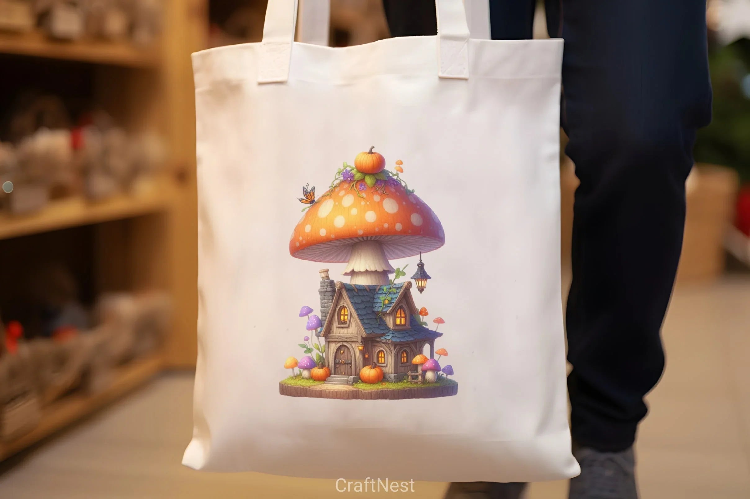 Fairy House Halloween Clipart Bundle - CraftNest - Digital Crafting and Art