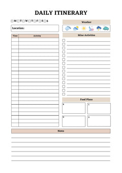 Travel Planner KDP Planner - CraftNest - Digital Crafting and Art
