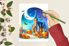 Halloween House Clipart Bundle 6 - CraftNest - Digital Crafting and Art