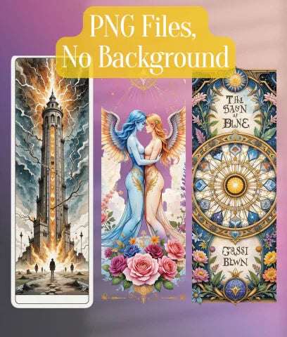 Tarot Bookmarks Junk Journal Clipart Bundle - CraftNest - Digital Crafting and Art