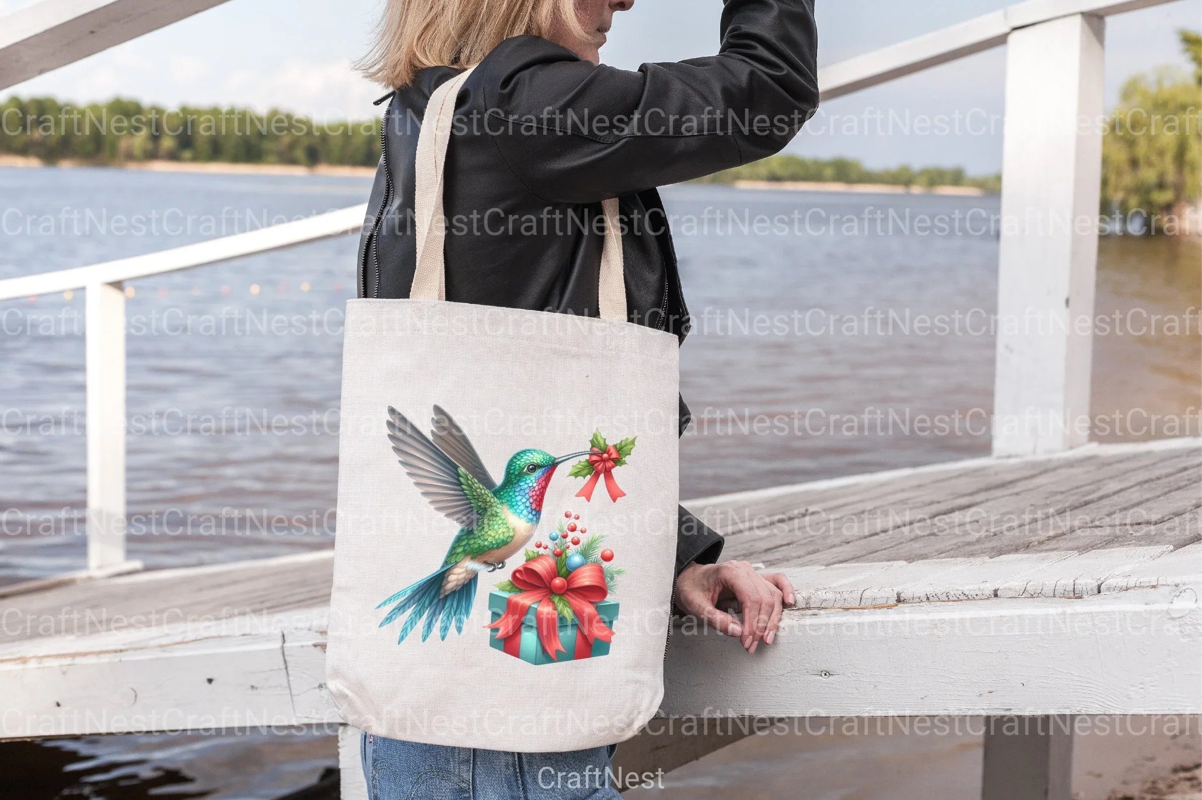 Christmas Hummingbird Clipart Bundle - CraftNest - Digital Crafting and Art