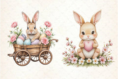 Pink Easter Clipart Bundle - CraftNest - Digital Crafting and Art