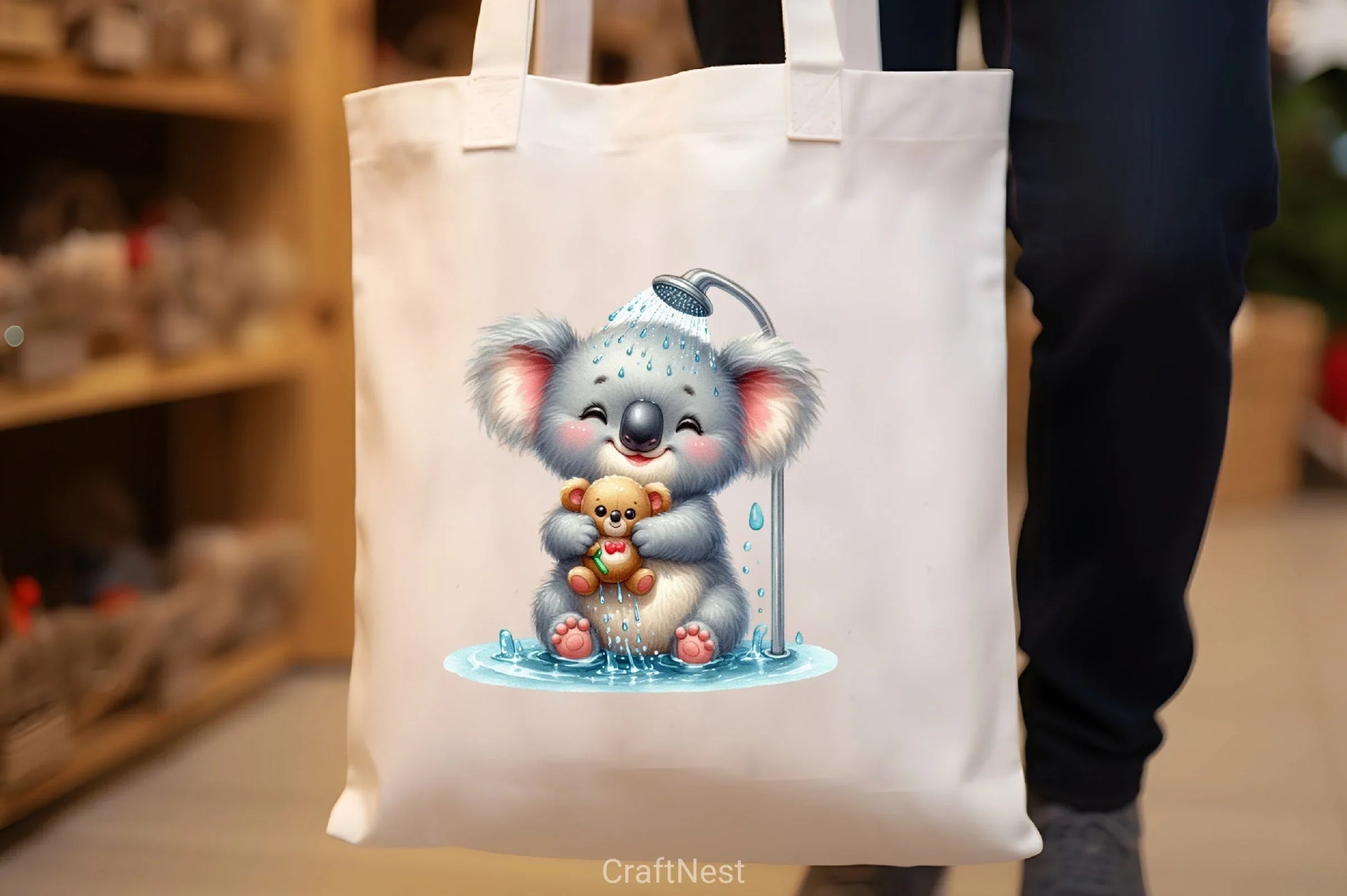 Playful Animals Bubble Baths Clipart Bundle - CraftNest - Digital Crafting and Art