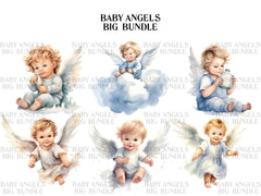 Baby Angels Clipart - CraftNest