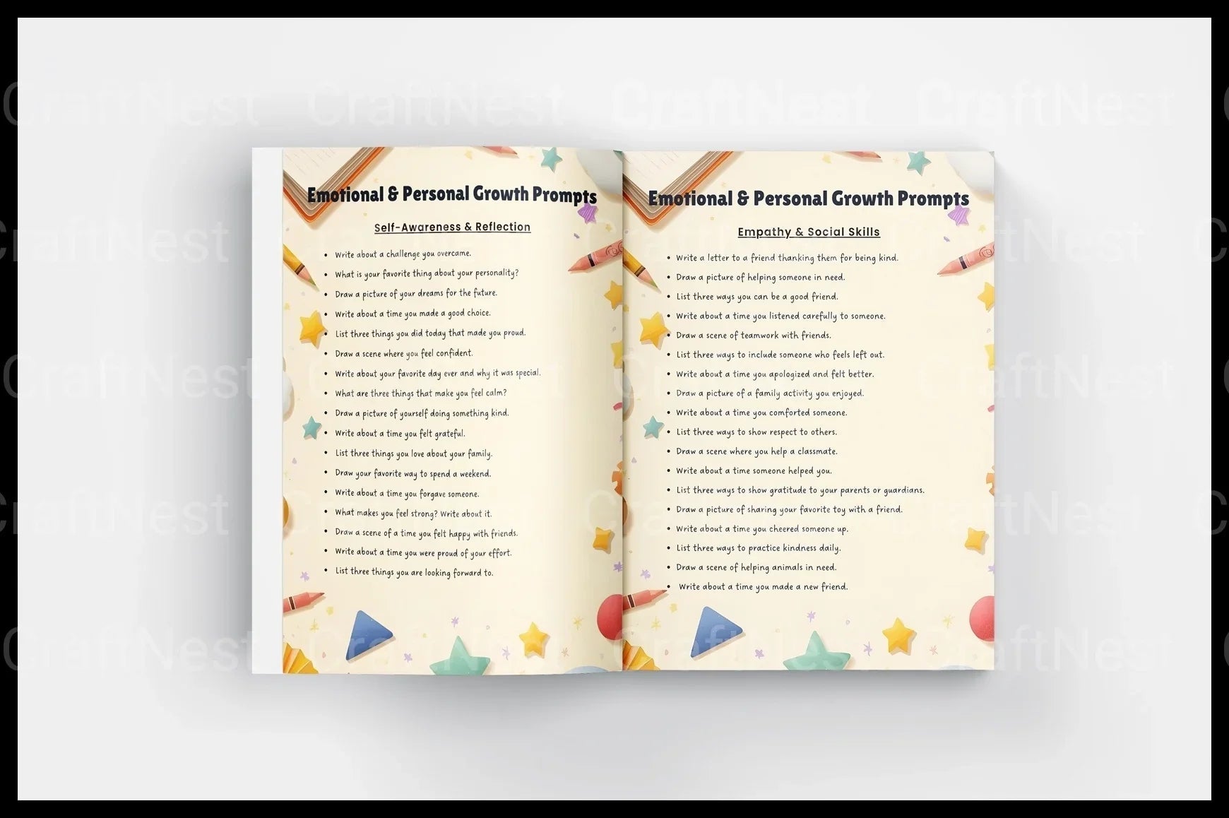 Kids Creativity Prompts for Learning - CraftNest - Digital Crafting and Art