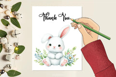 Cute Easter Animals Clipart Bundle - CraftNest - Digital Crafting and Art