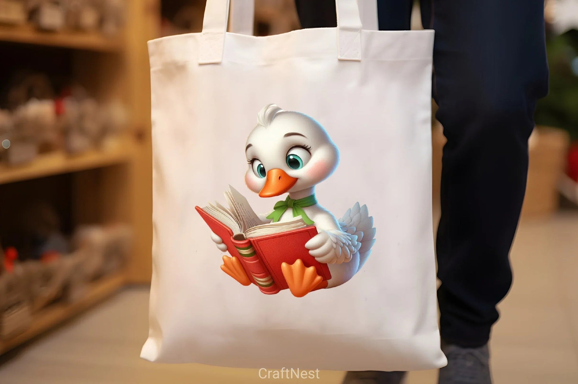 Cute Duck Reading Clipart Bundle - CraftNest - Digital Crafting and Art
