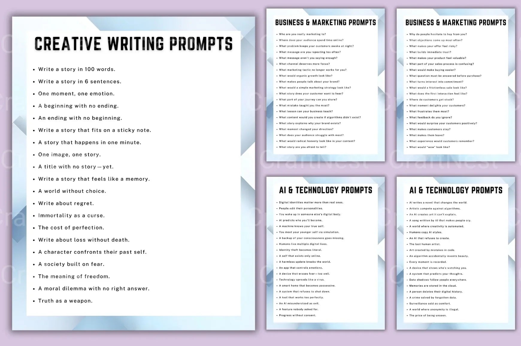 Ultimate Prompt Strategy Guide for Success - CraftNest - Digital Crafting and Art