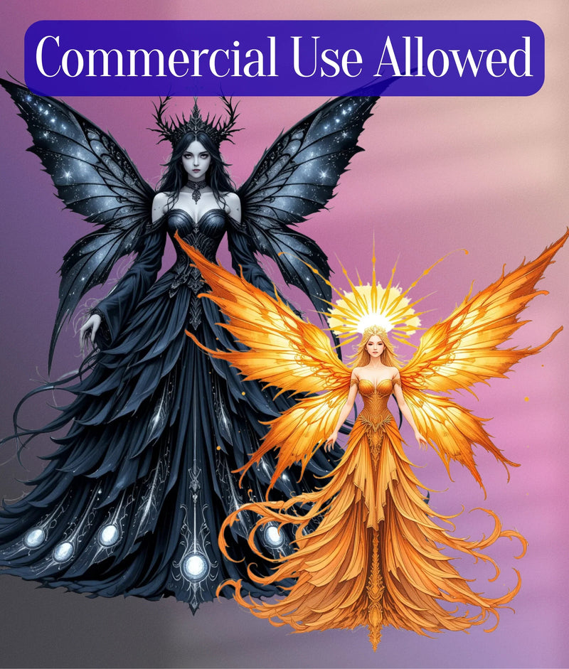 Celestial Fairy Clipart Bundle - CraftNest - Digital Crafting and Art