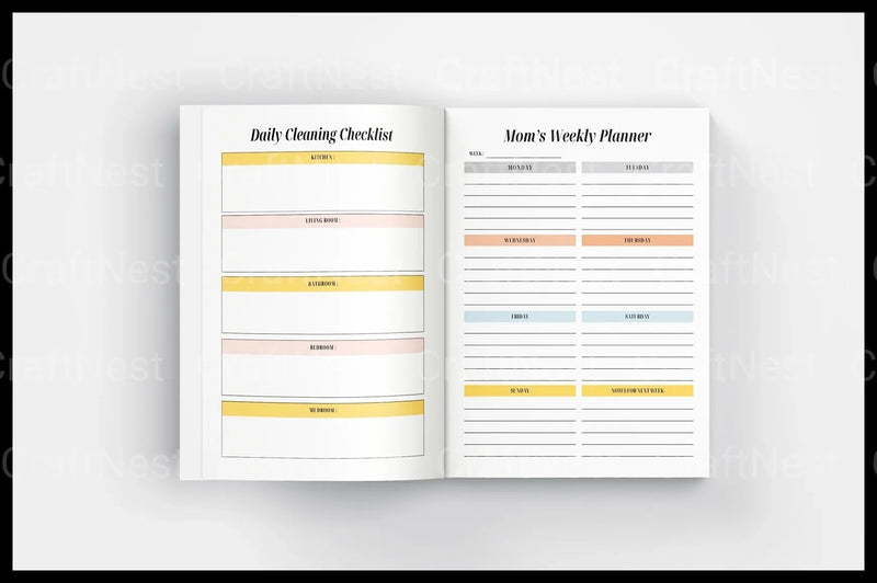 Mom's Daily Organizer - CraftNest - Digital Crafting and Art