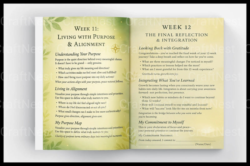 Reclaim Your Focus in 12 Weeks - CraftNest - Digital Crafting and Art