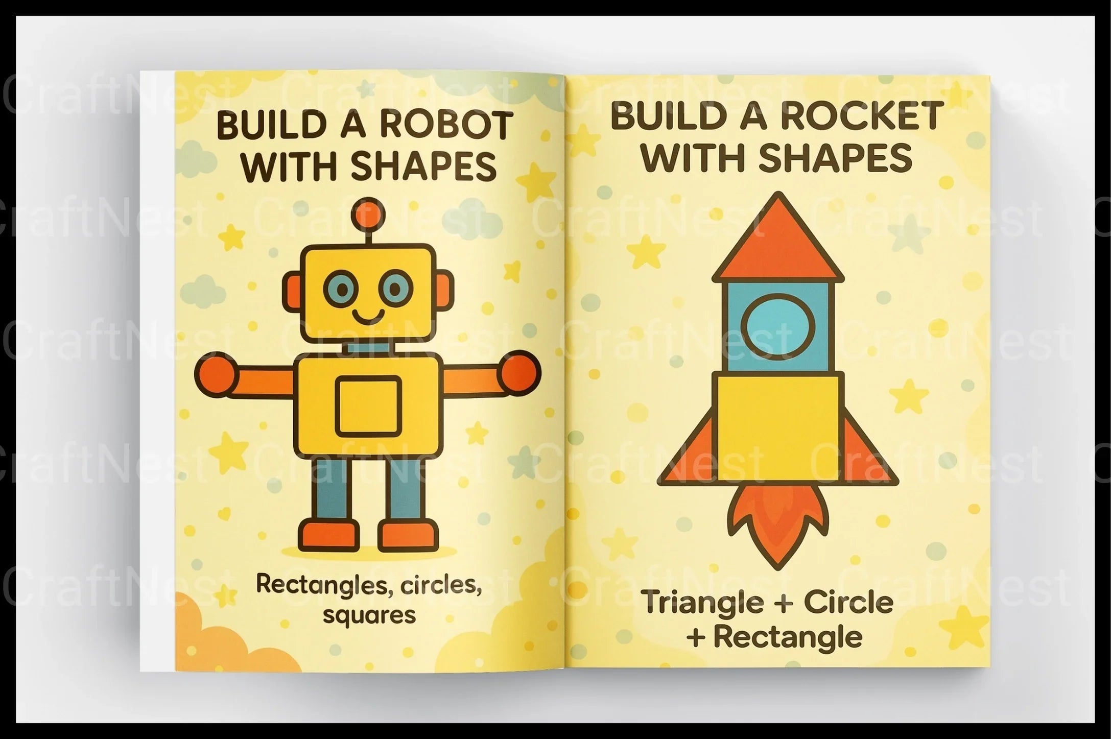 My Shapes and Colors Book - CraftNest - Digital Crafting and Art