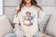 Valentine Fairy Girl Clipart Bundle 4 - CraftNest - Digital Crafting and Art