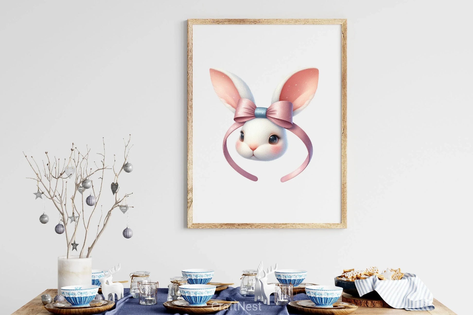 Bunny Headband Clipart Bundle - CraftNest - Digital Crafting and Art