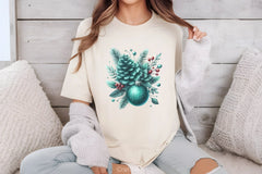 Teal Christmas Clipart Bundle - CraftNest - Digital Crafting and Art