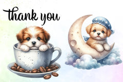 Cute Dog Clipart Bundle - CraftNest - Digital Crafting and Art