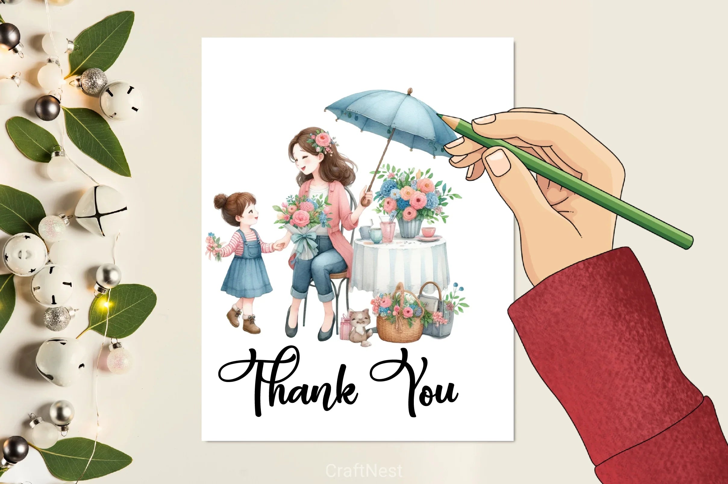 Mother's Day Clipart Bundle 5 - CraftNest - Digital Crafting and Art