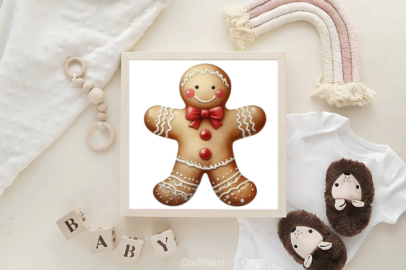 White Chic Christmas Clipart Bundle - CraftNest - Digital Crafting and Art