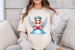 Valentine Fairy Girl Clipart Bundle 6 - CraftNest - Digital Crafting and Art