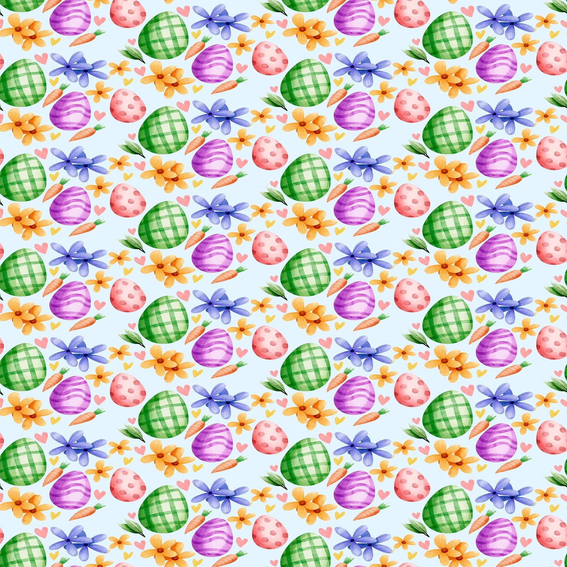 Watercolor Easter Seamless Digital Paper - CraftNest - Digital Crafting and Art