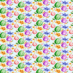 Watercolor Easter Seamless Digital Paper - CraftNest - Digital Crafting and Art