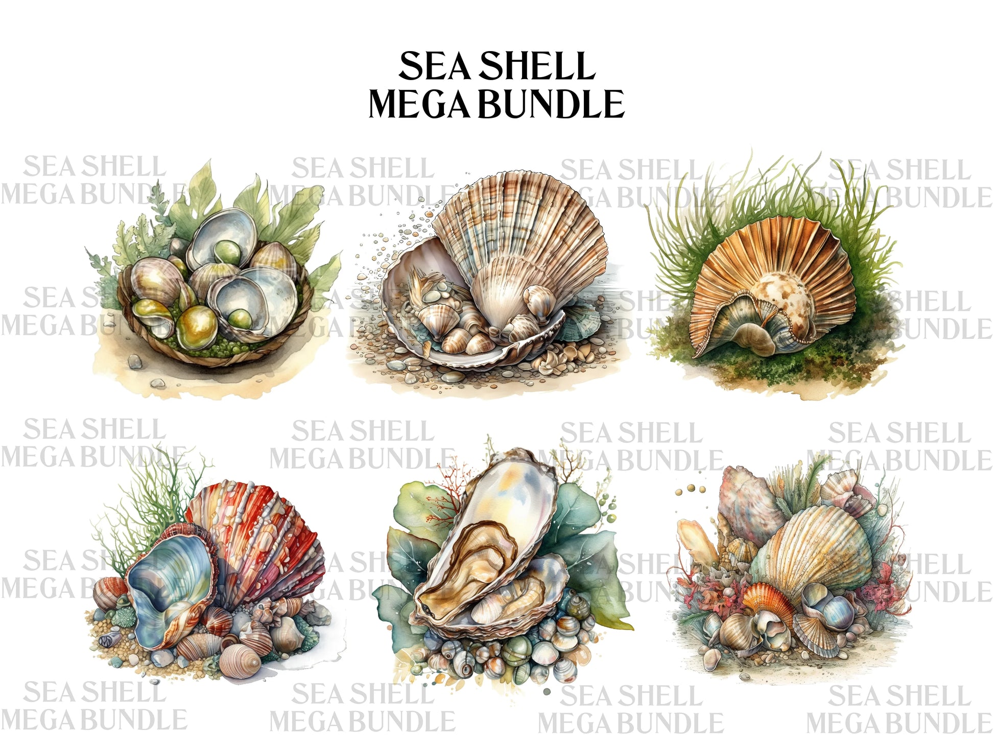 Sea Shell Clipart - CraftNest