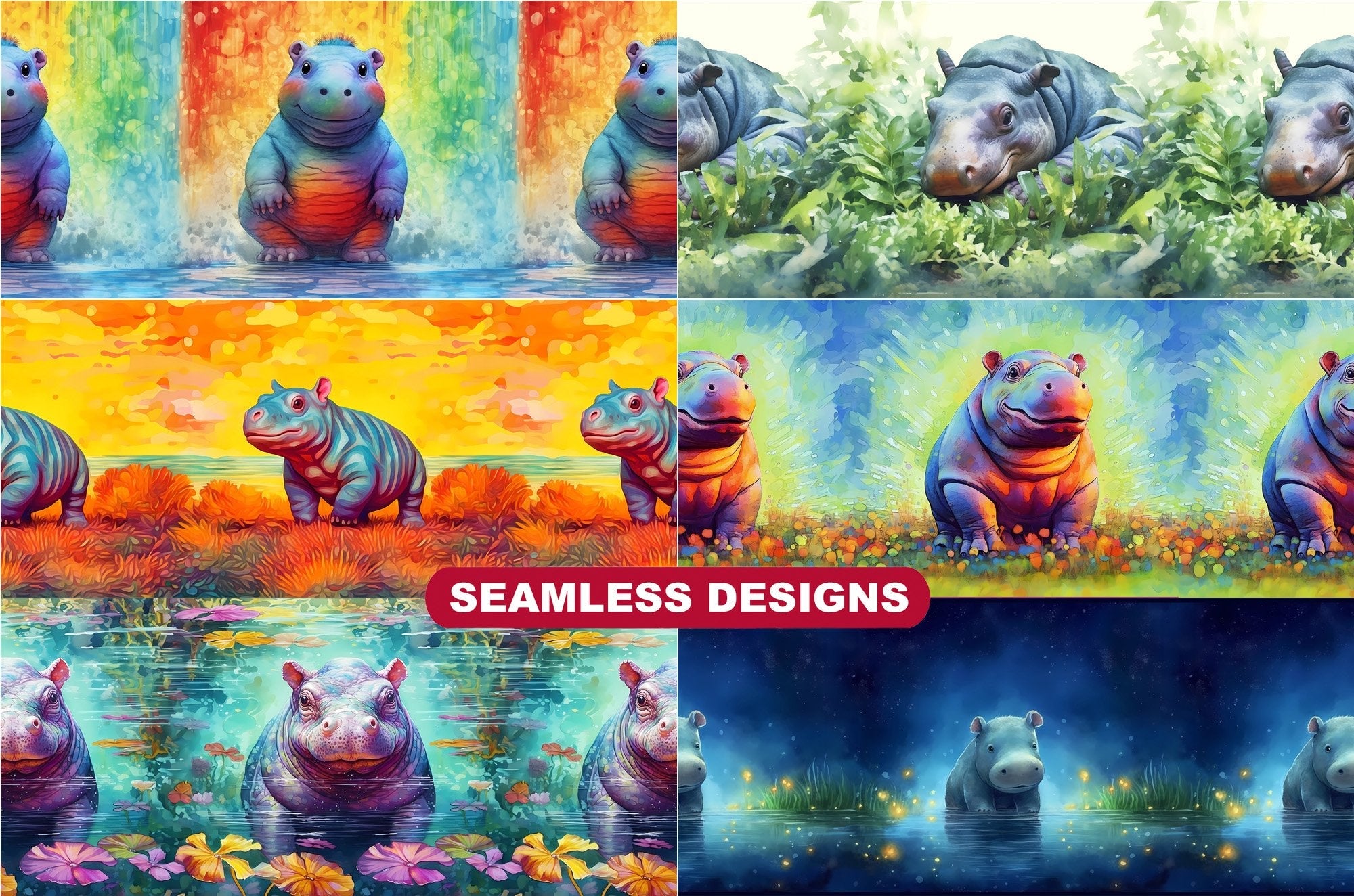 Baby Hippo Tumbler Wrap - CraftNest