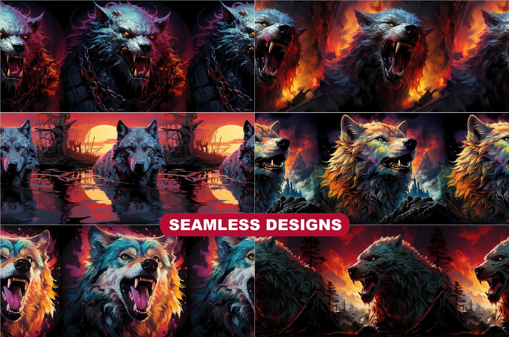 Werewolf Tumbler Wrap - CraftNest