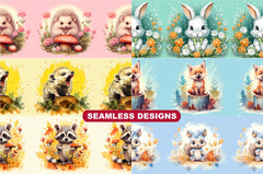 Woodland Animal Tumbler Wrap - CraftNest