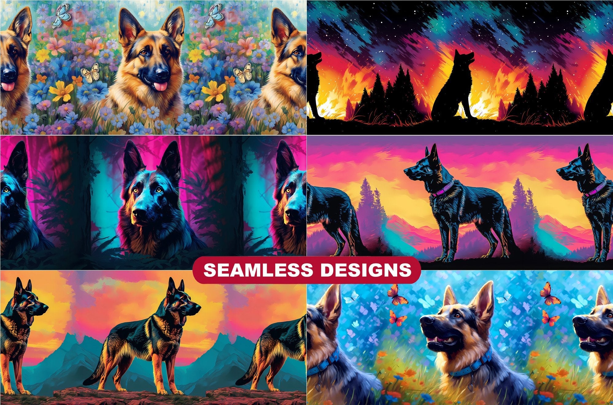German Sheppard Tumbler Wrap - CraftNest