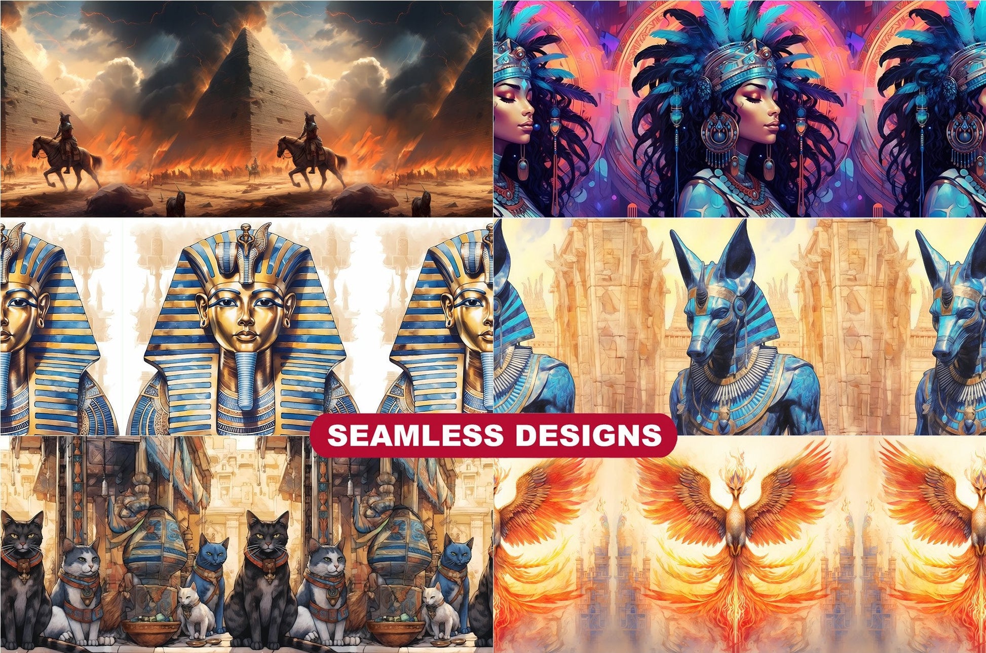 Ancient Agypt Tumbler Wrap - CraftNest