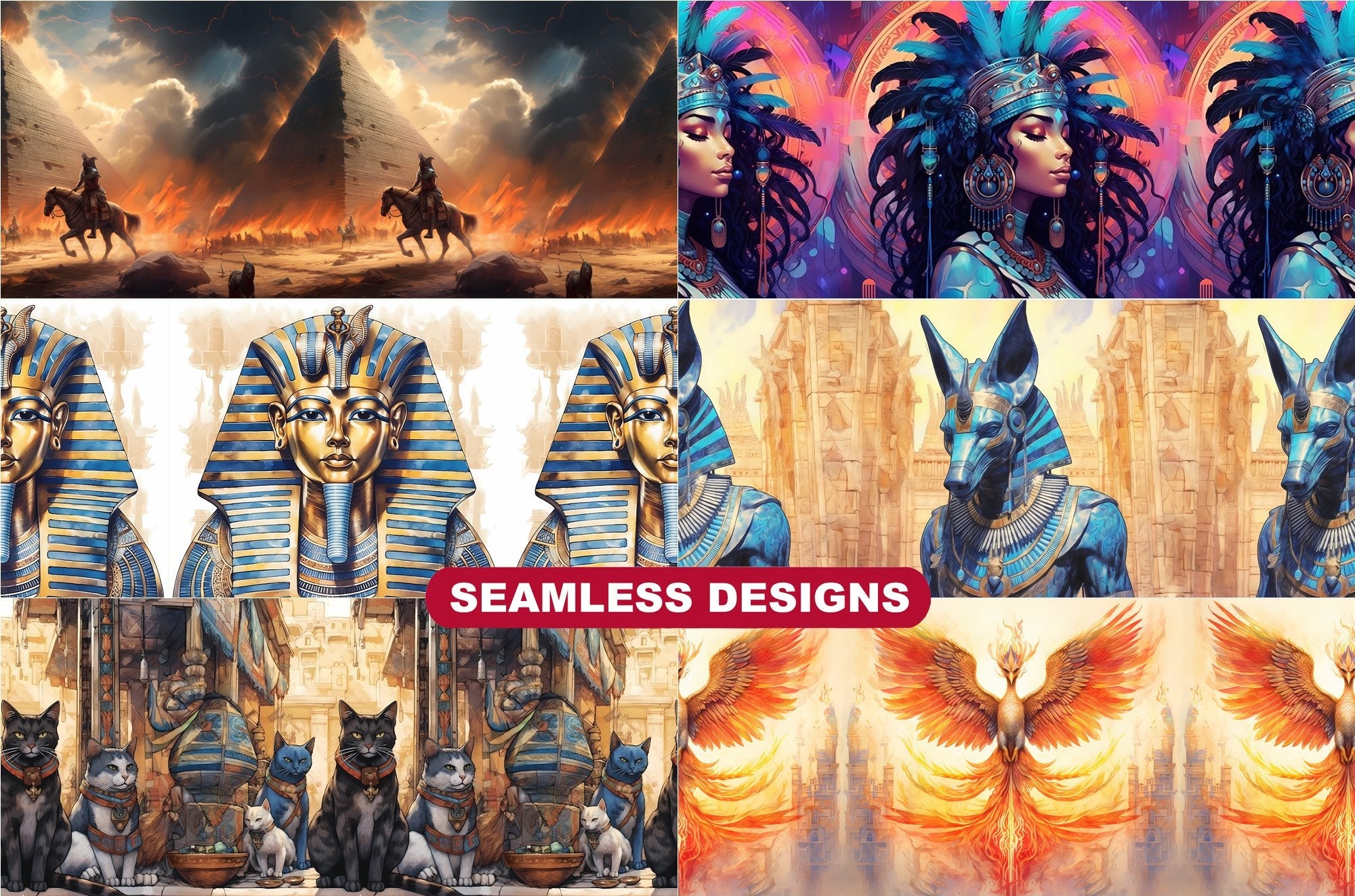 Ancient Agypt Tumbler Wrap - CraftNest