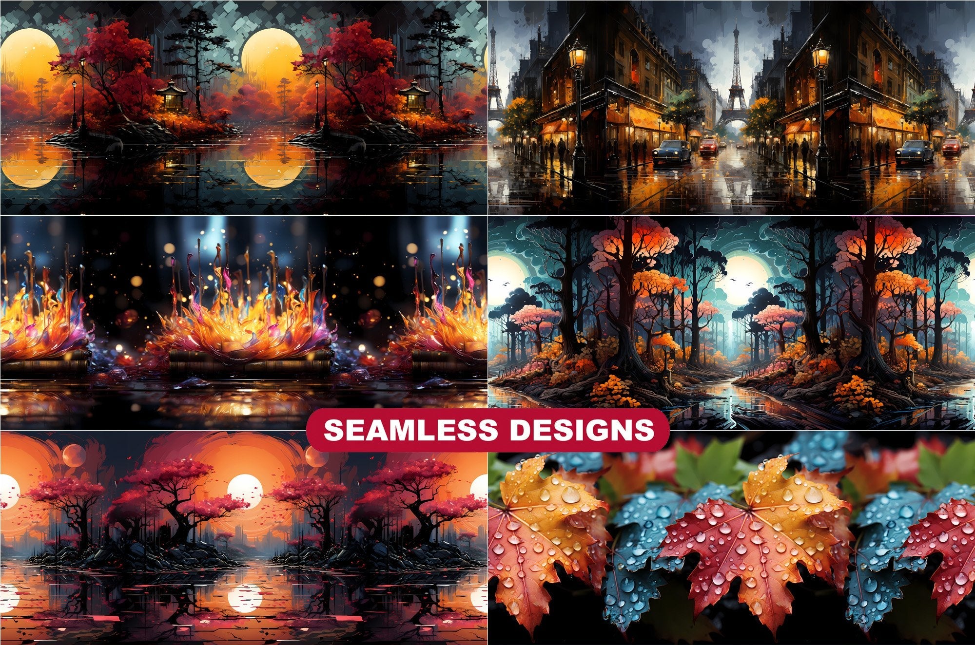 Rainy Fall Days Tumbler Wrap - CraftNest