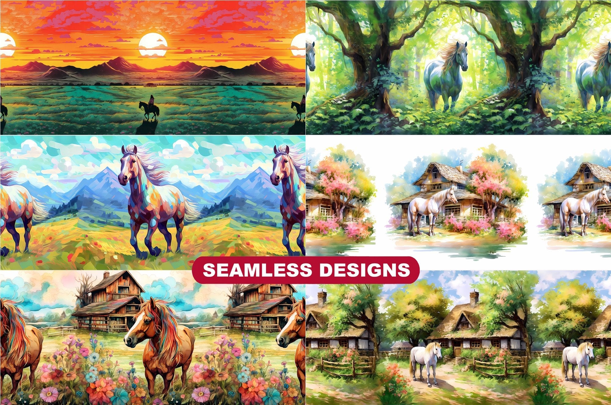 Ponies Tumbler Wrap - CraftNest