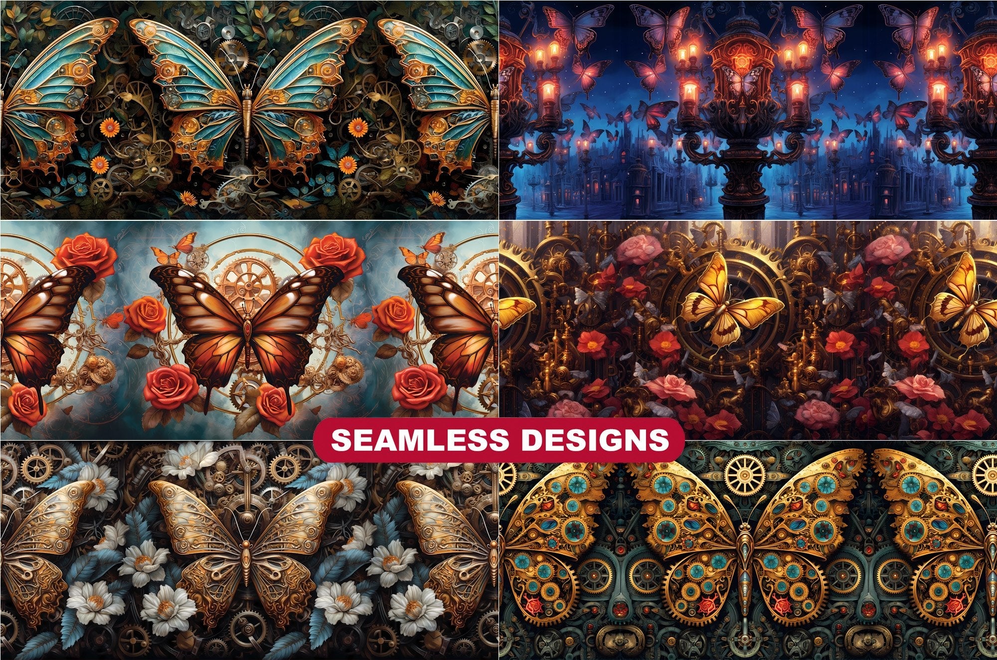 Steampunk Butterfly Tumbler Wrap - CraftNest