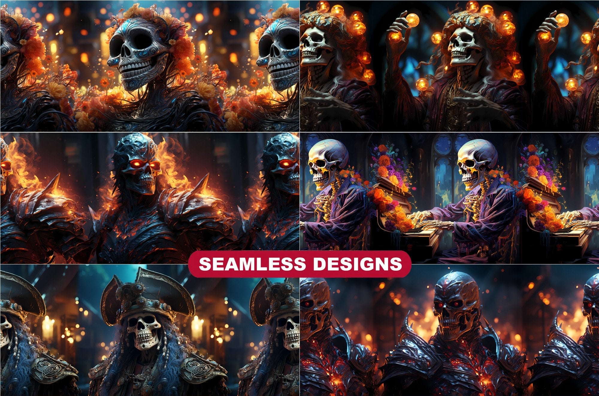 Skeleton Tumbler Wrap - CraftNest